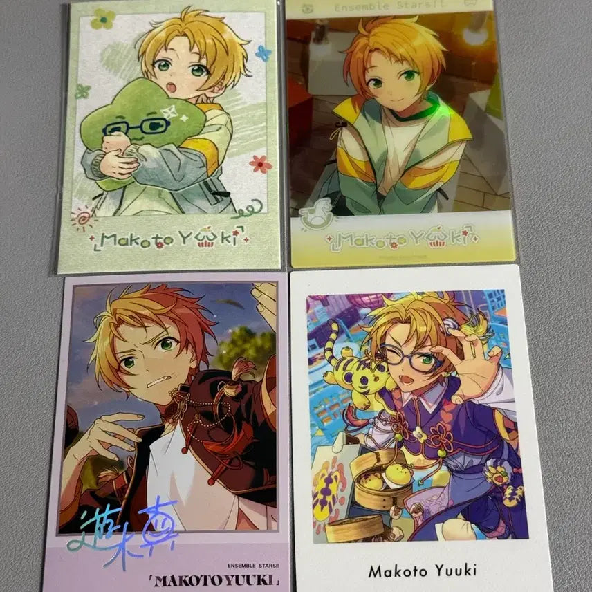[SOLD OUT] [일괄] 4장 앙스타 유우키 마코토 파샤 소중한 동심