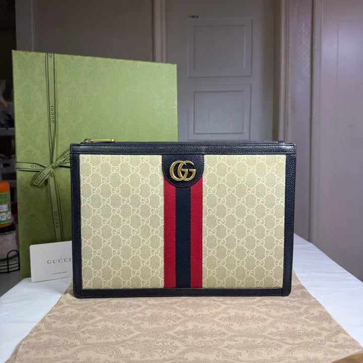 [BUNJANG] Gucci Ophidia GG Exclusive Portfolio Clutch / [공홈 단종 모델] 구찌 오피디아 GG 익스클루시브 포트폴리오 클러치