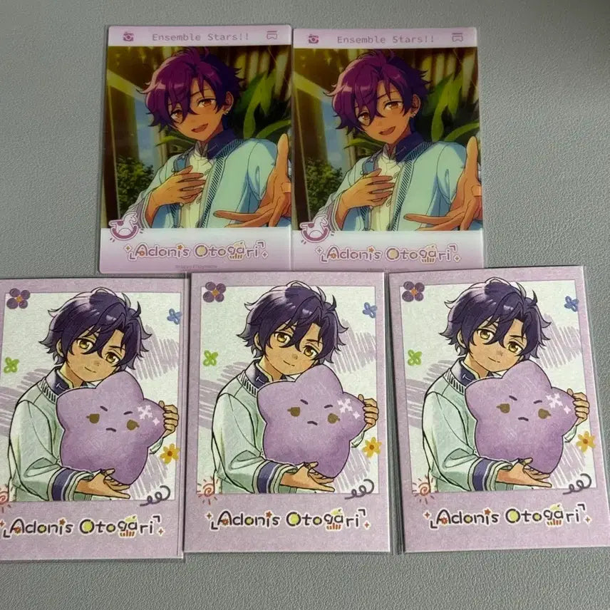 [BUNJANG] UNDEAD Adonis, Ensemble Stars, Collection Card Bundle Set / [일괄]5장 앙스타 아도니스 소중한 동심 클카 파샤