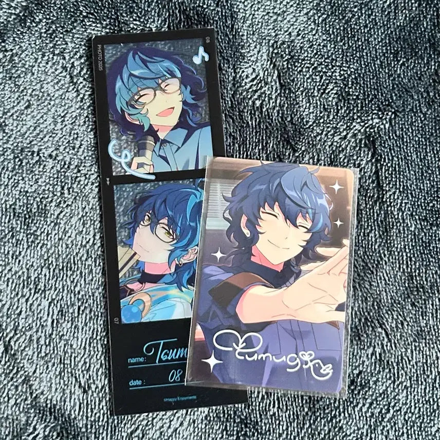 [BUNJANG] Ensemble Stars Tsumugi Shadow Film Vol. 1 Photocard Bundle Set / 앙스타 츠무기 그림자필름 1탄 한국포카 앙월드 중스타