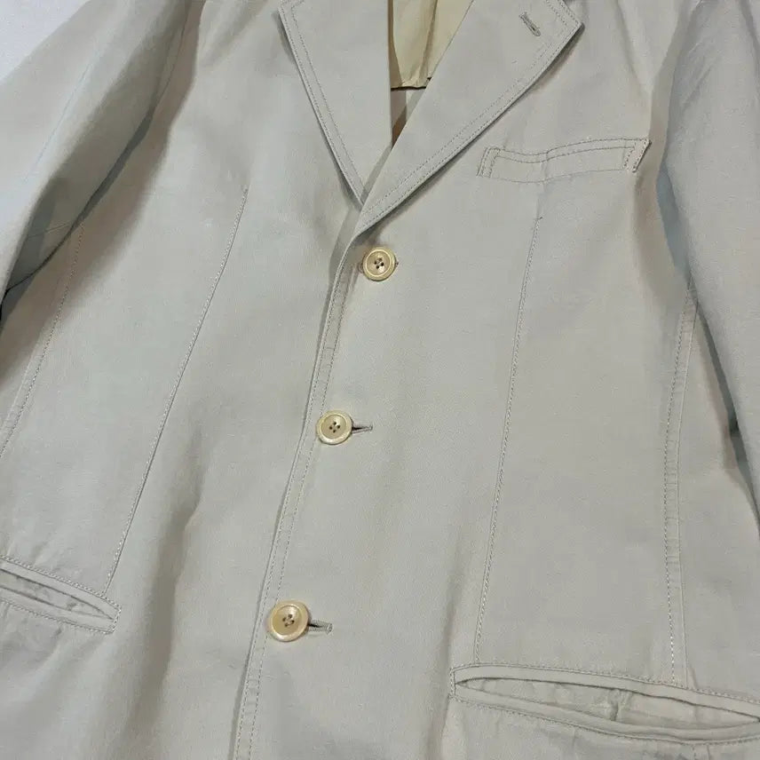 [BUNJANG] Armani Collezioni Cotton Linen 3-Button Blazer / 48) 아르마니 꼴레지오니 코튼 리넨 3버튼 블레이저