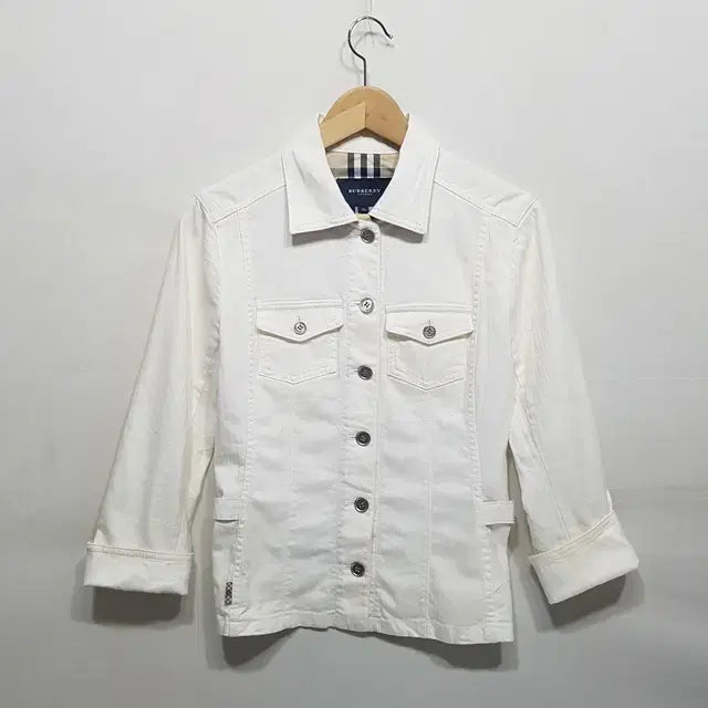 [BUNJANG] Burberry London Spandex Denim Jacket / Burberry 버버리 런던 스판 데님 자켓