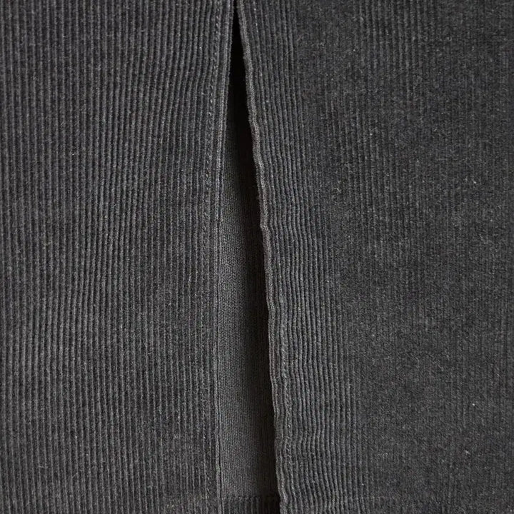 [BUNJANG] SJSJ Corduroy H-Line Midi Skirt / sjsj 코듀로이 H라인 스커트 네이비 67사이즈