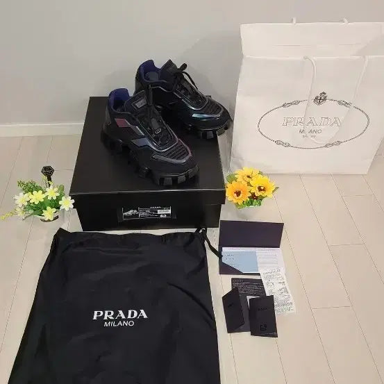 [BUNJANG] Prada Jungkook Thunder Sneakers / 방탄소년단 bts 정국 신발 (프라다 명품)