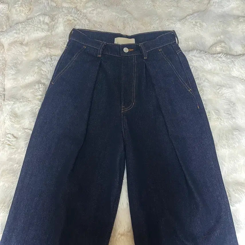 [SOLD OUT] 아비에무아 생지 와이드 데님