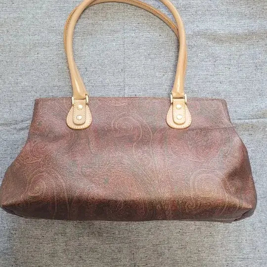 [BUNJANG] Etro Paisley Tote Bag / 에트로 페이즐리 토트백 브라운