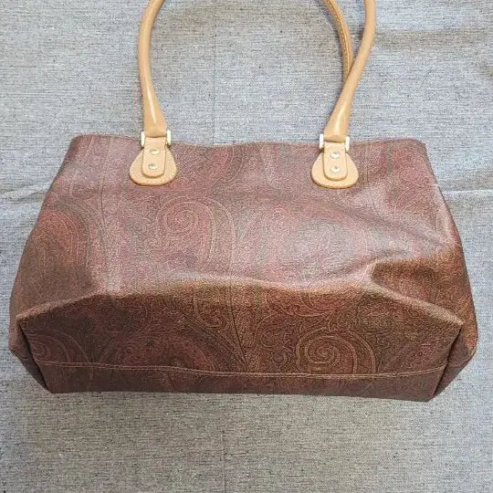 [BUNJANG] Etro Paisley Tote Bag / 에트로 페이즐리 토트백 브라운