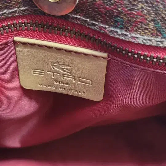 [BUNJANG] Etro Paisley Tote Bag / 에트로 페이즐리 토트백 브라운