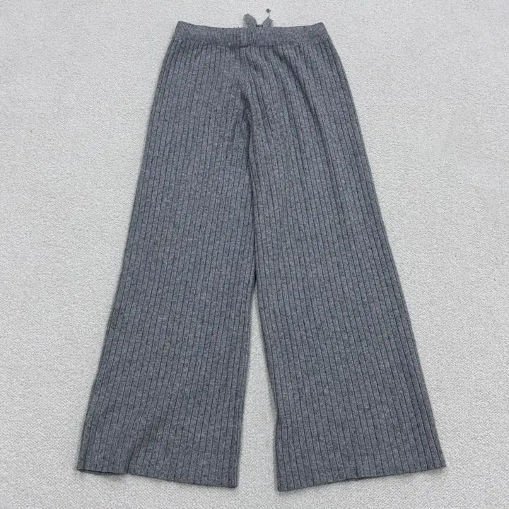 [BUNJANG] Vintage Wide Banding Knit Pants / 실측확인 빈티지 와이드 밴딩 니트 팬츠 0319E