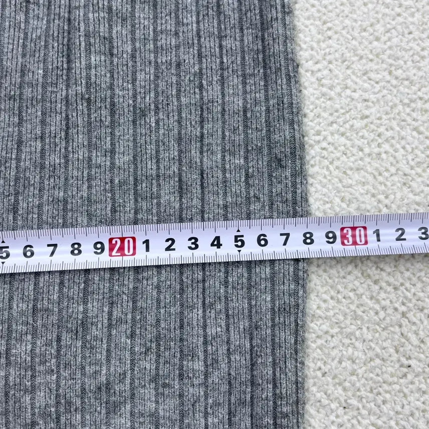 [BUNJANG] Vintage Wide Banding Knit Pants / 실측확인 빈티지 와이드 밴딩 니트 팬츠 0319E