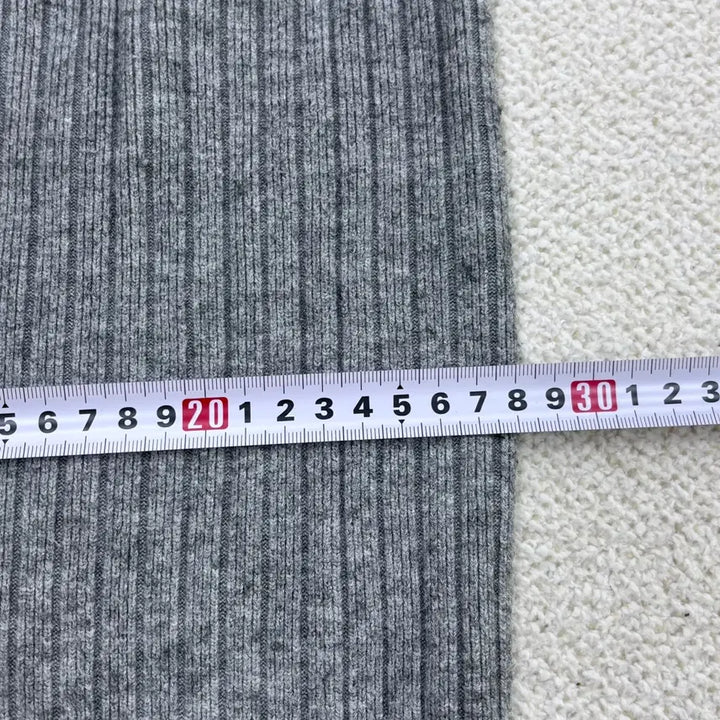 [BUNJANG] Vintage Wide Banding Knit Pants / 실측확인 빈티지 와이드 밴딩 니트 팬츠 0319E