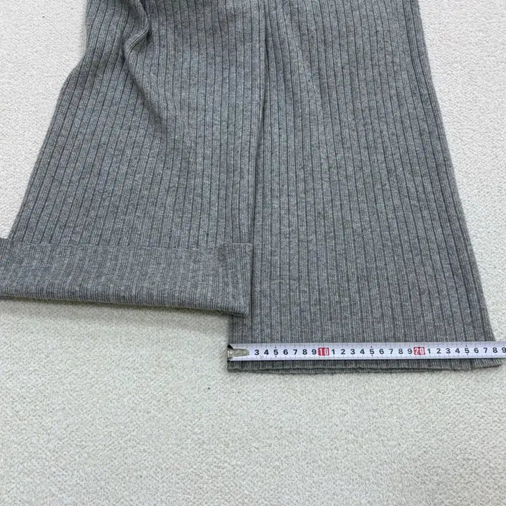 [BUNJANG] Vintage Wide Banding Knit Pants / 실측확인 빈티지 와이드 밴딩 니트 팬츠 0319E