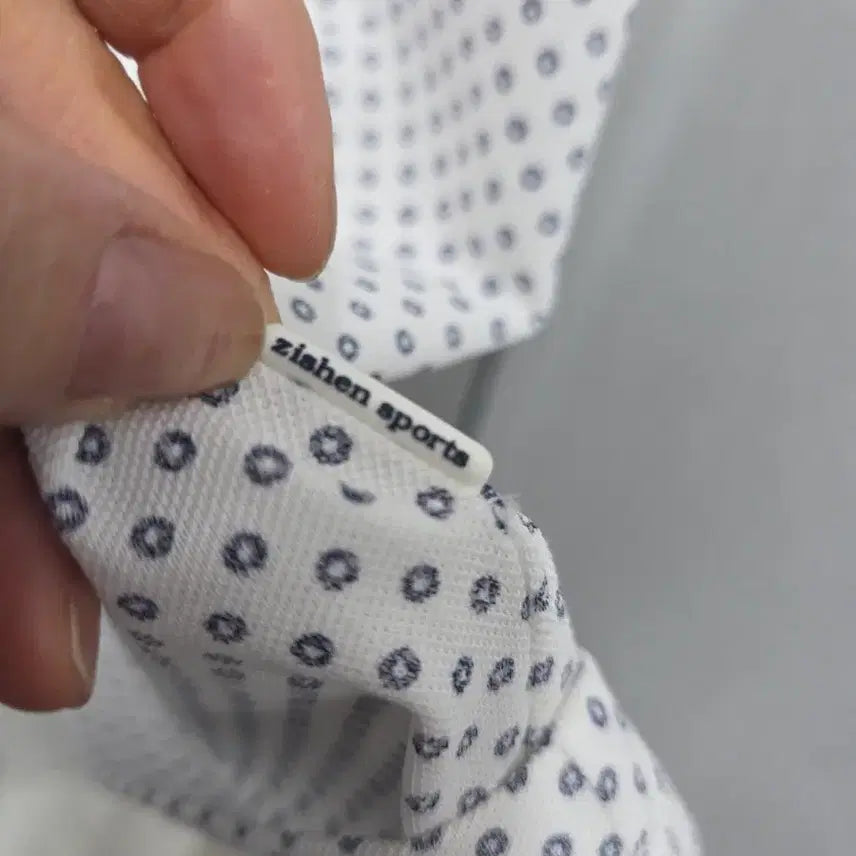 [BUNJANG] Zishen Sport Patterned Polo Shirt / 지센스포츠카라티셔츠