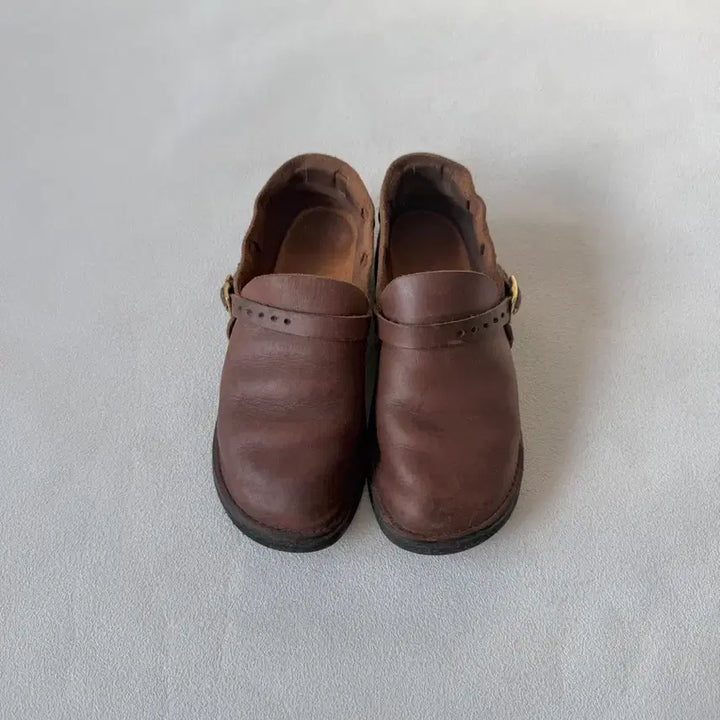 [SOLD OUT] [5C, 220]오로라 슈즈(AURORA SHOES) 레더 미들 잉글리시