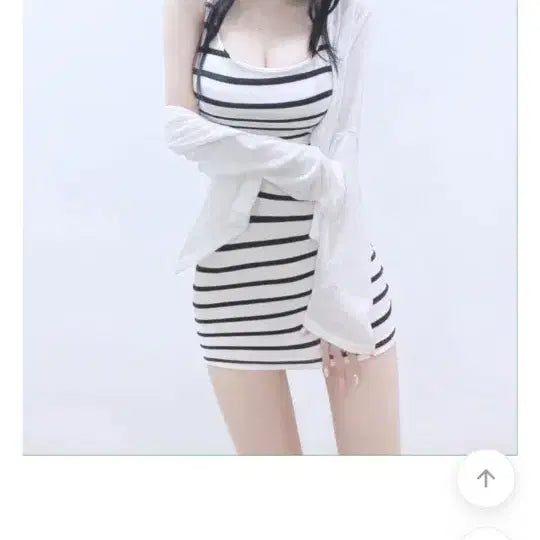 [BUNJANG] Soonne Adjustable Strap Summer Dress / 미착새상품) 순느 끈조절 썸나시ops, 줄줄이끈나시ops