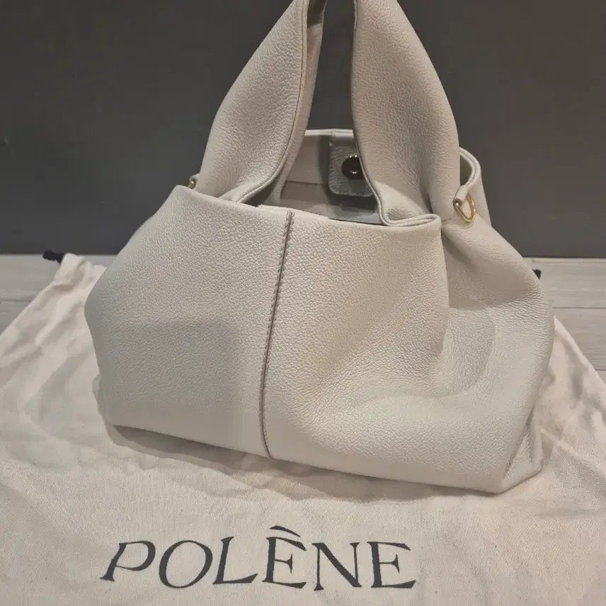 [BUNJANG] Polène Numero Neuf Tote Bag / 폴렌느 누메로 네프 - 초크 컬러 (미니 아님)