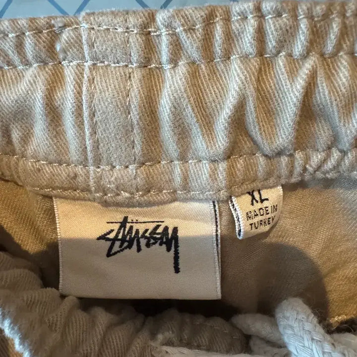 [BUNJANG] Stussy Beach Pants Beige XL / 스투시 비치팬츠 베이지
