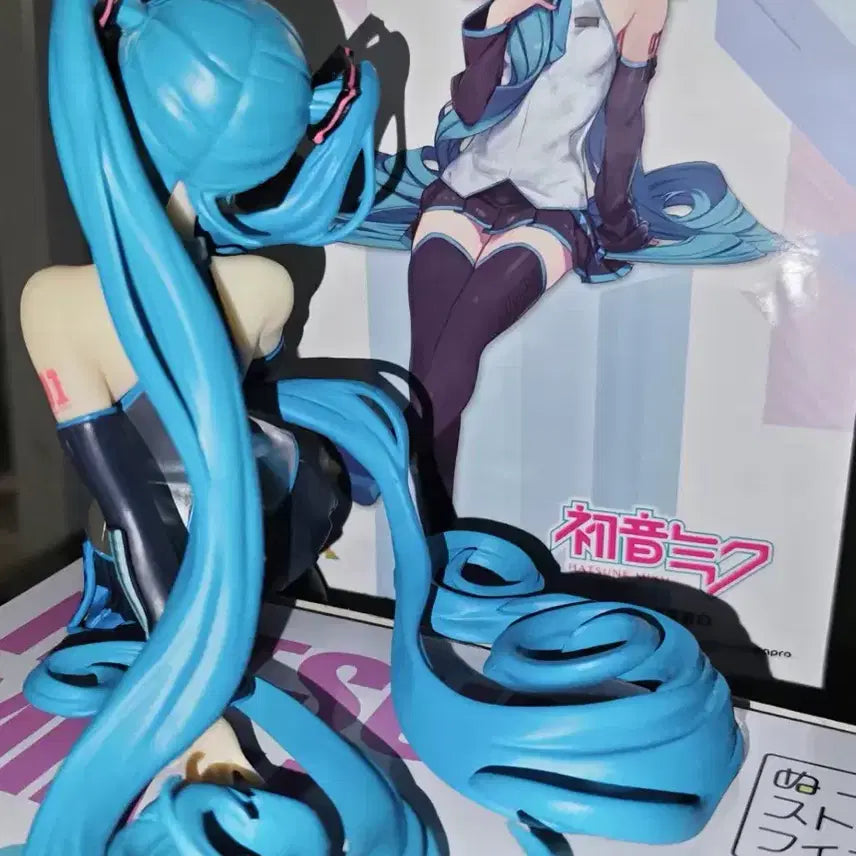 [BUNJANG] FURYU Hatsune Miku Original Noodle Stopper Figure (Sealed) with Postcard / 미개봉 / 엽서 포함] 후류 하츠네 미쿠 오리지널 누들스토퍼