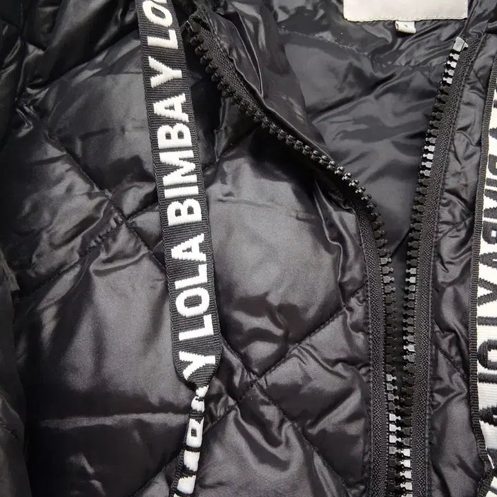 [BUNJANG] Bimba Y Lola Black Quilted Long Padded Coat / 빔바이롤라 블랙 퀼팅 롱 패딩 코트