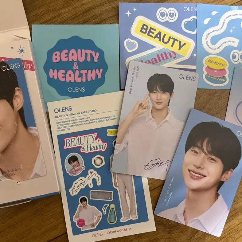 [BUNJANG] Olens Byun Wooseok Photocard Set / 오렌즈 + 변우석 포토카트 세트