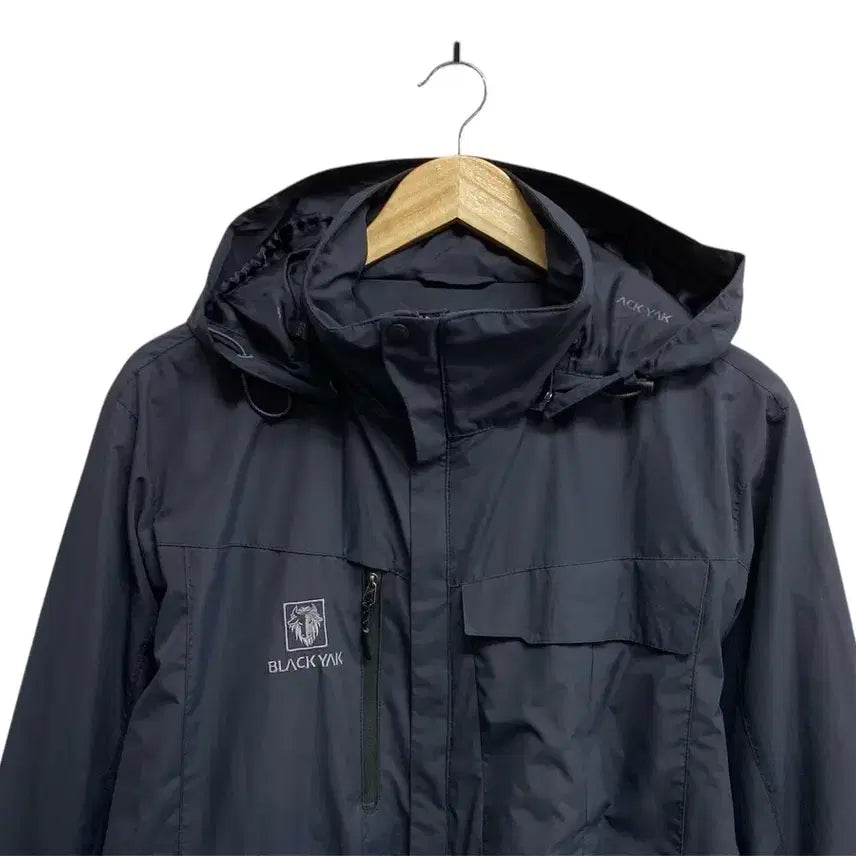 [BUNJANG] Black Yak Charcoal Windbreaker Jacket L / 블랙야크 차콜 바람막이 자켓 L