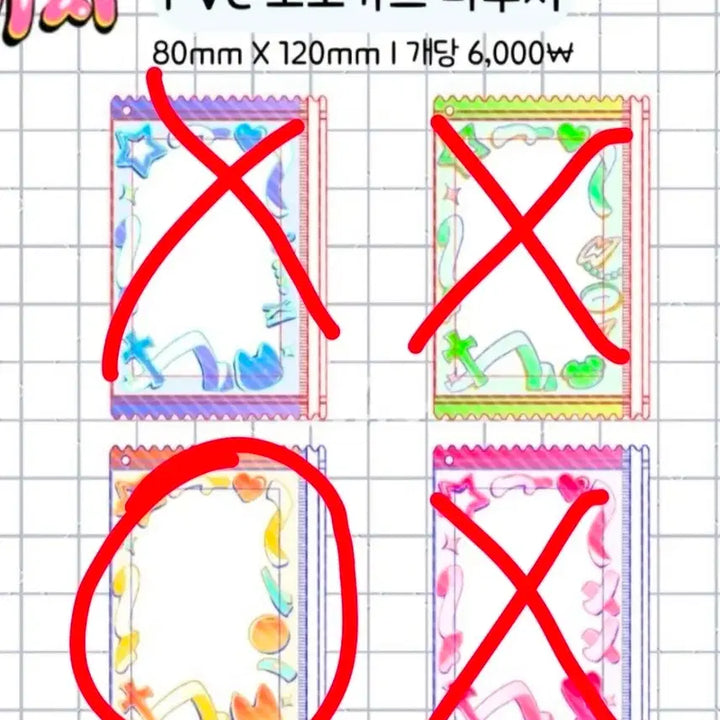 [BUNJANG] Lee Revolution Gemini PVC Photocard Holder / 리레볼루션 12서코 비공식 굿즈 PVC 포토카드 파우치 양도