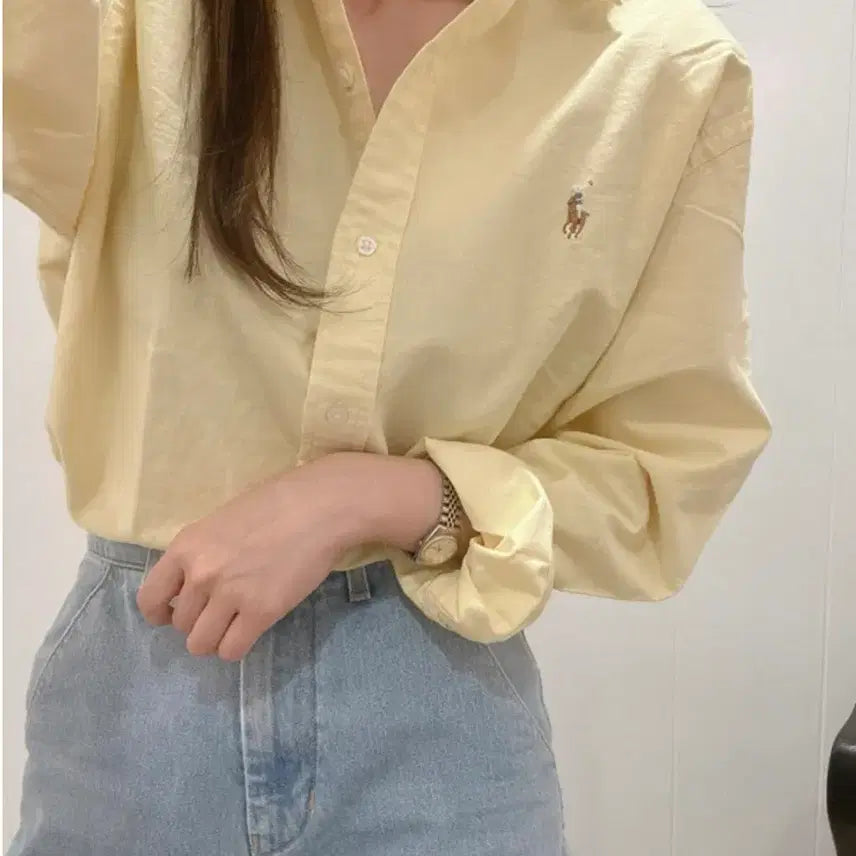 [SOLD OUT] 폴로 랄프로렌 맨즈 옥스포드 셔츠 슬림핏 L