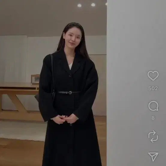 [BUNJANG] CIE Handmade Coat / 시에 캘리 핸드메이드코트