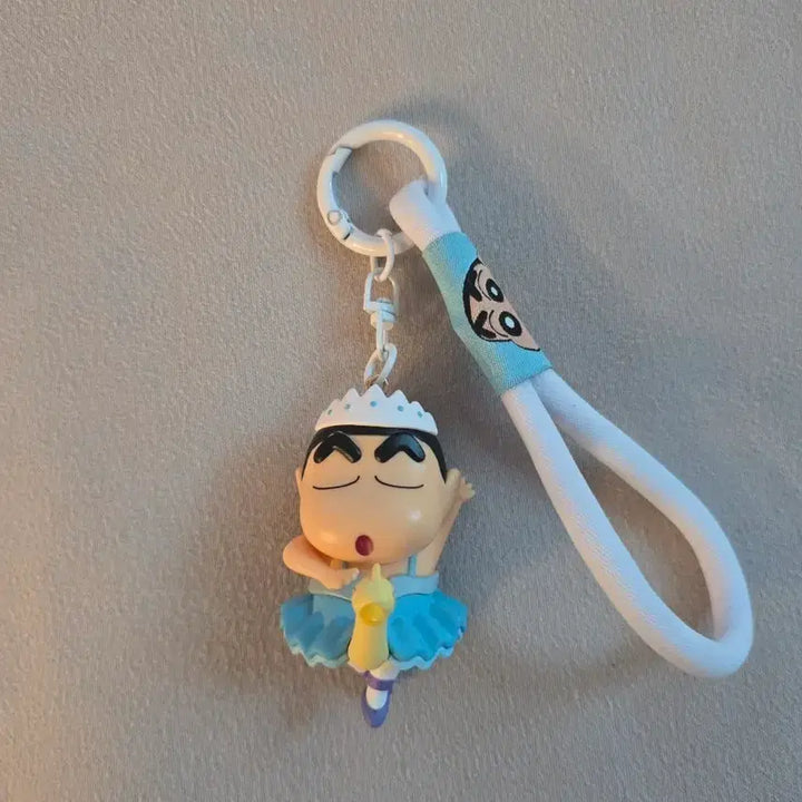[BUNJANG] Crayon Shin-chan Ballet Keyring / 짱구 발레 키링