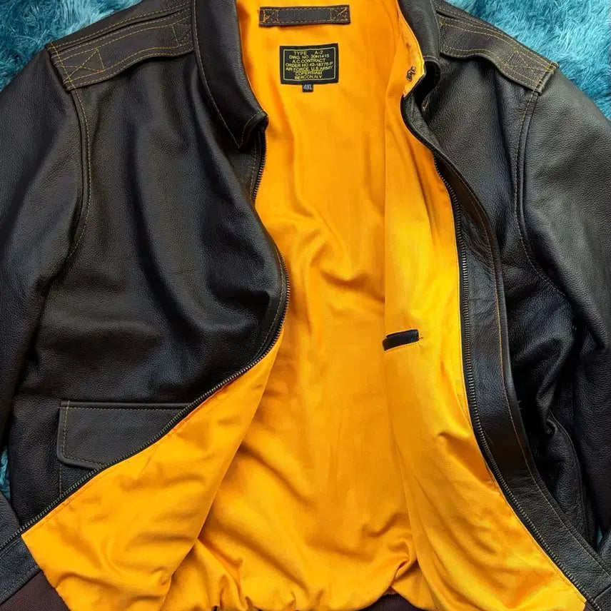 [BUNJANG] Mac Hope Staff Members A2 Cow Leather Jacket / mac hope staff members A2 Cow Leather JK