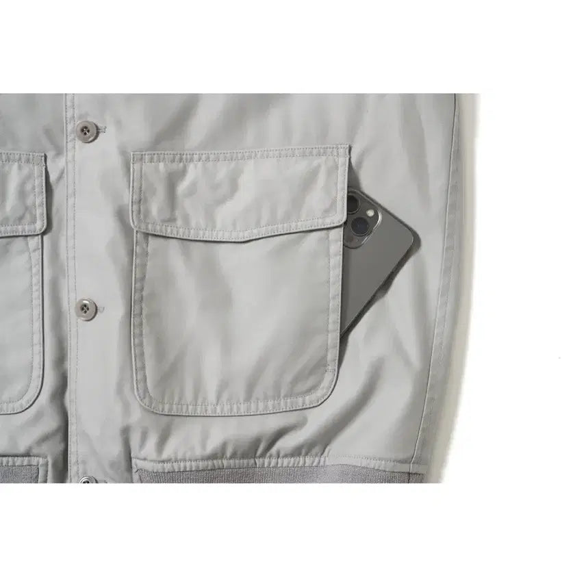 [BUNJANG] Pottery A-1 Jacket Silver New / [4] 포터리 A-1 자켓 실버 새상품