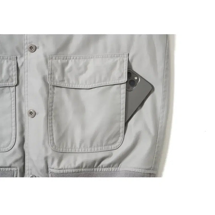 [BUNJANG] Pottery A-1 Jacket Silver New / [4] 포터리 A-1 자켓 실버 새상품