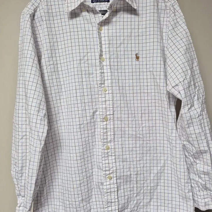 [BUNJANG] Polo Ralph Lauren Checkered Shirt (Size S) / 폴로 랄프로렌 정품 셔츠 남방 S사이즈 (실사이즈 95) 판매합니다