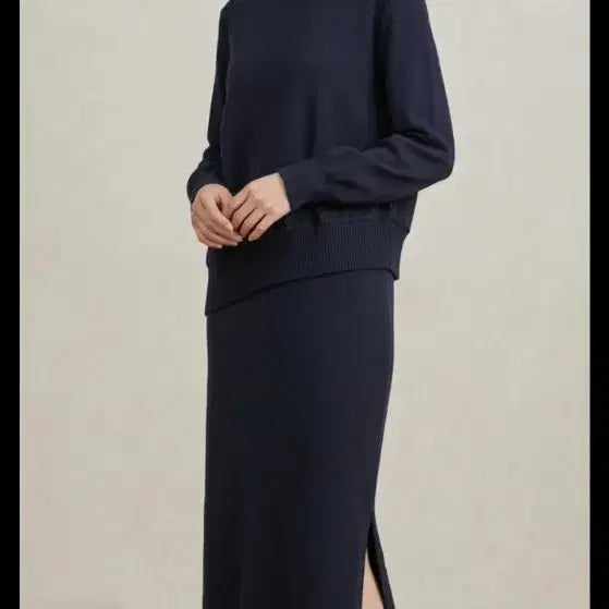 [BUNJANG] DOHO Asymmetrical Color Block Midi Dress / 도호/모던하고 아방가르드한 감성이 느껴지는 미디 기장의 원피스 55