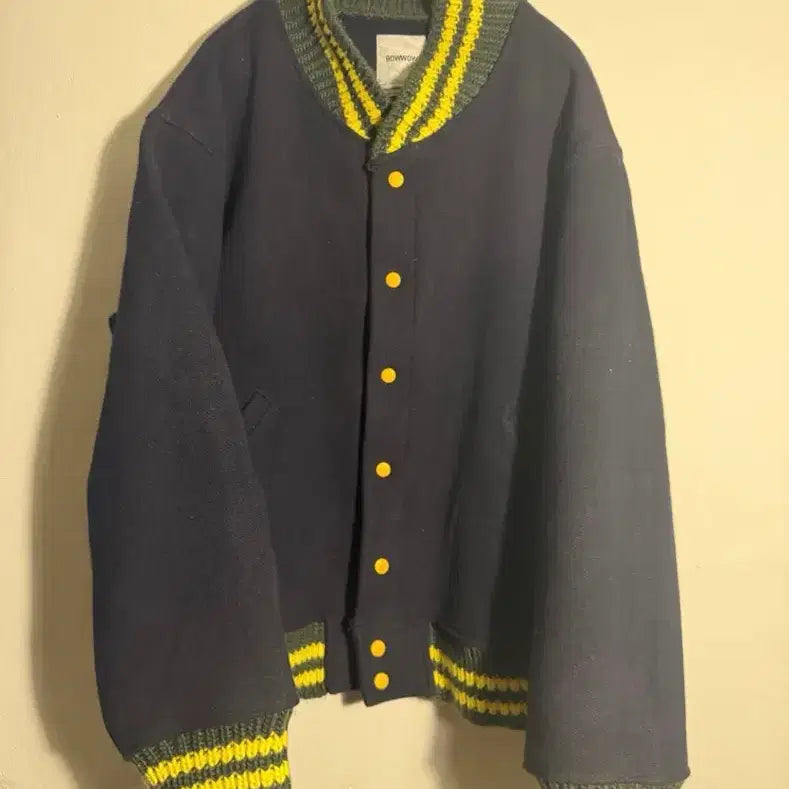[BUNJANG] Bowwow Varsity Jacket XL / 바우와우 바시티 자켓 xl bowwow