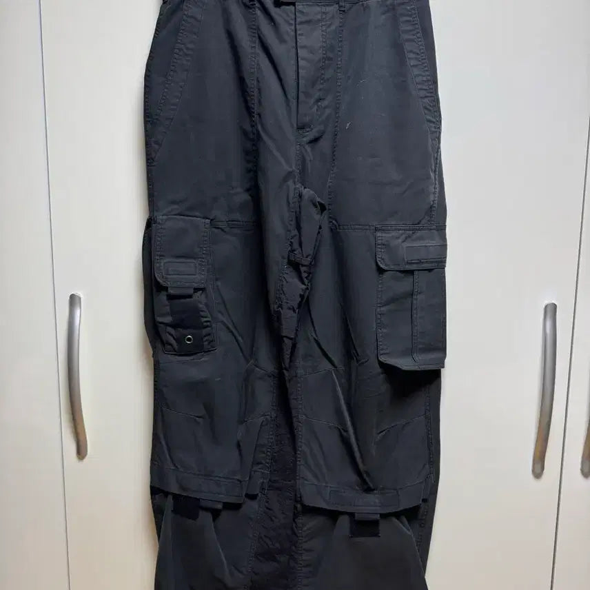 [BUNJANG] Cost Per Kilo Military Cargo Pants Black XL / [XL] 코스트퍼킬로 밀리터리 카고팬츠 블랙 가격 언제 올라갈지 몰라요