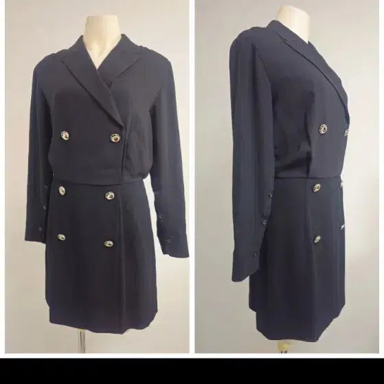 [BUNJANG] The Izzat Collection Double-Button Short Jumpsuit / 더아이잗컬렉션 / 세련되고 포멀한 느낌을 주는더블 버튼  숏 점프수트55
