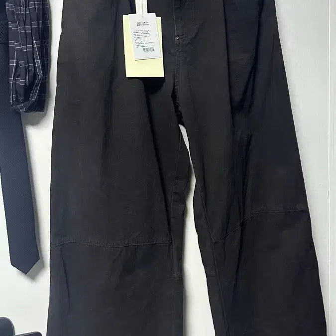 [BUNJANG] Polytelu Rivet Goshima Vintage Charcoal Pants / (2) 폴리테루 리벳 고시마 빈티치 차콜