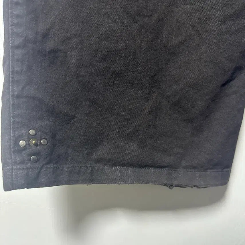 [BUNJANG] Polytelu Rivet Goshima Vintage Charcoal Pants / (2) 폴리테루 리벳 고시마 빈티치 차콜