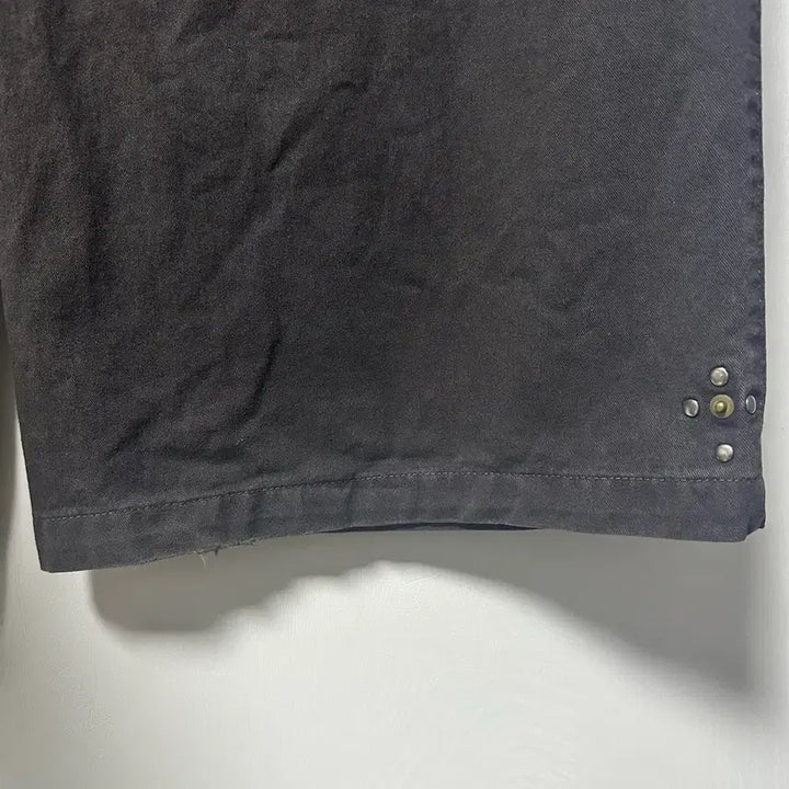 [BUNJANG] Polytelu Rivet Goshima Vintage Charcoal Pants / (2) 폴리테루 리벳 고시마 빈티치 차콜