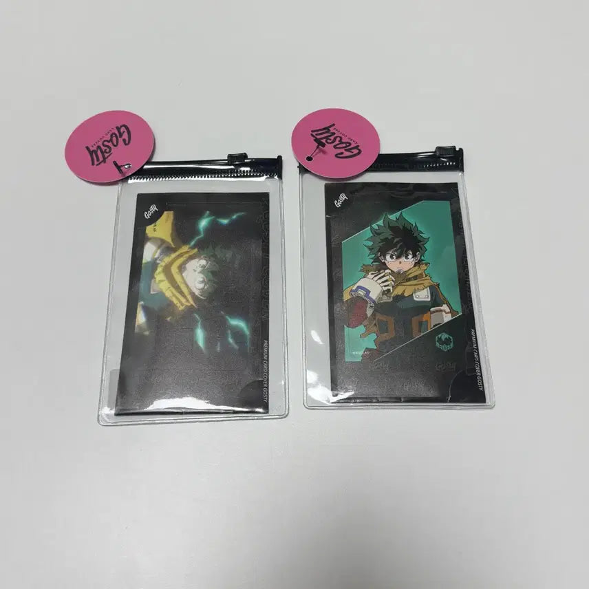 [SOLD OUT] 나의 히어로 아카데미아 고스티 카드 스티커 2종 일괄판매