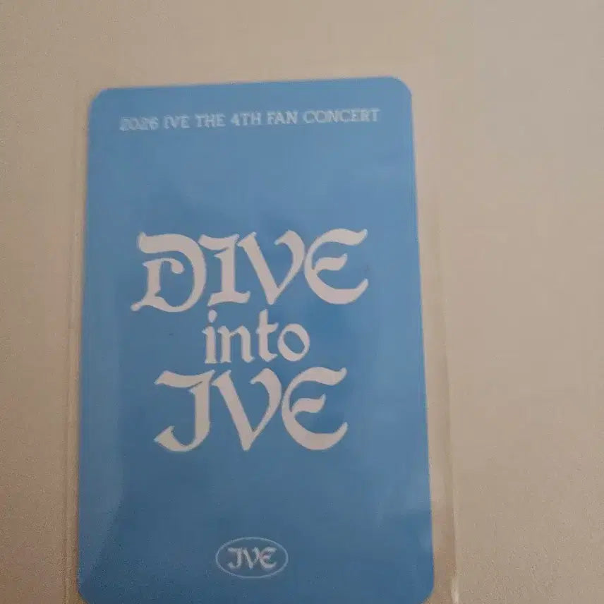 [SOLD OUT] 팬클럽4기 팬콘서트  DIVEintoive 가을포카