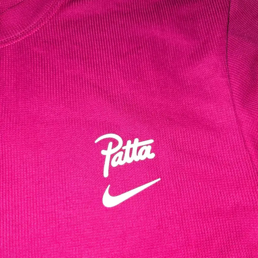 [BUNJANG] Nike x Patta Running Short Sleeve Fireberry US/EU S / 나이키 x PATTA 러닝 반팔 베리핑크 US/EU S 사이즈