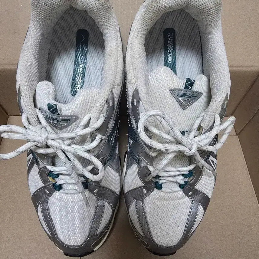 [BUNJANG] New Balance ML610T Metallic Silver Sneakers / 뉴발란스 ml610t 메탈릭 실버 265 (택포)