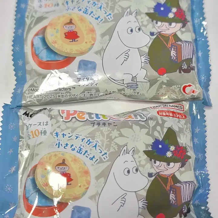 [BUNJANG] Moomin Soda Candy Tin Case Bundle Set / 무민캐릭터 틴케이스 랜덤깡 "5개"