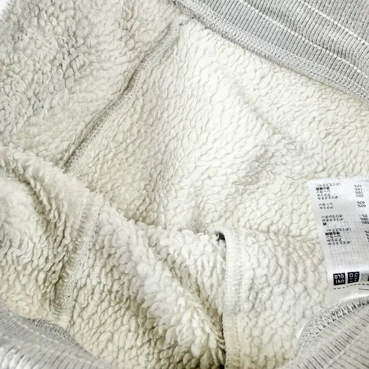 [BUNJANG] Uniqlo Heattech Boa Sweatpants Gray Long S Size / 유니클로 히트텍보아스웨트팬츠 그레이 긴기장 S사이즈