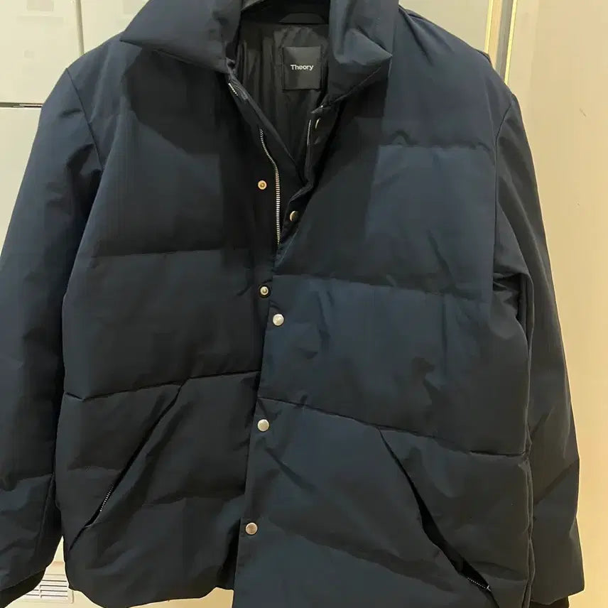 [BUNJANG] Theory Puffer Jacket Navy XL / 띠어리 푸퍼패딩 네이비 xl