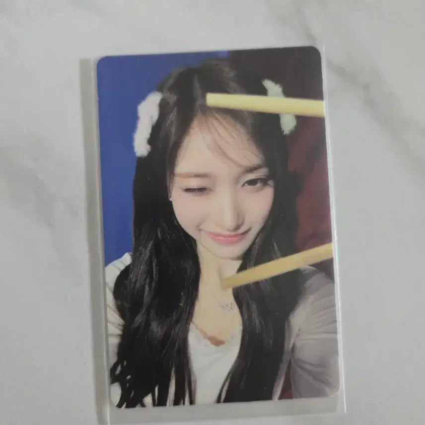 [BUNJANG] IVE (Leeseo) Fan Concert Lucky Draw Photocard / 아이브 이서 팬콘서트 럭키드로우 한입거리 젓가락 포토카드