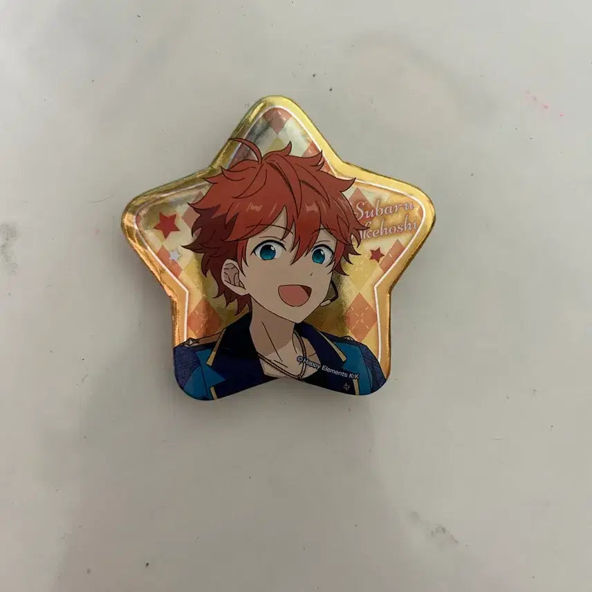 [BUNJANG] Ensemble Stars Akaboshi Subaru Can Badge / (판매) 앙스타 앙상블스타즈 아케호시 스바루 캔뱃지 굿즈