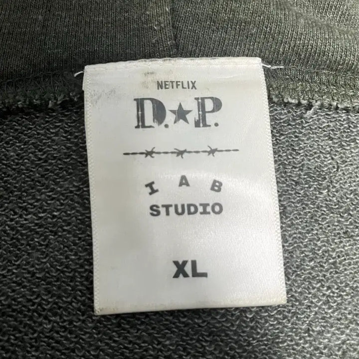 [BUNJANG] IAB Studio x Netflix D.P. Hoodie XL / iab 아이앱 스튜디오 x 넷플릭스 D.P. 후드집업 XL